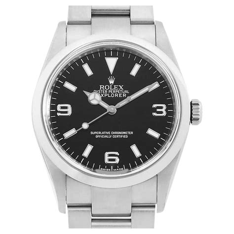 rolex explorer 114270 genuine symbols|Rolex explorer 114270 for sale.